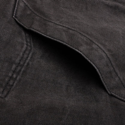Denim Hoodie - Gray
