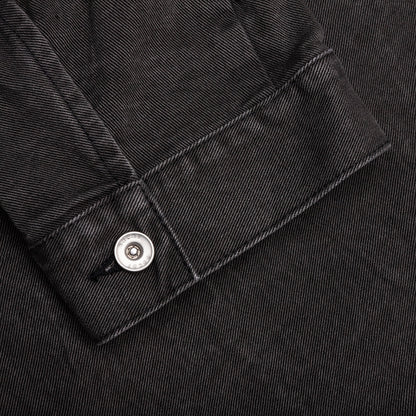Denim Hoodie - Gray