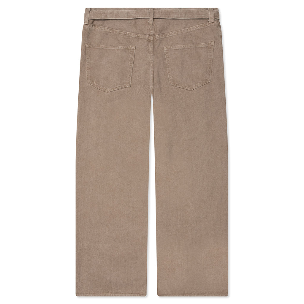 Belted Jeans - Beige