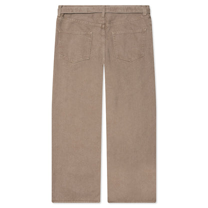 Belted Jeans - Beige