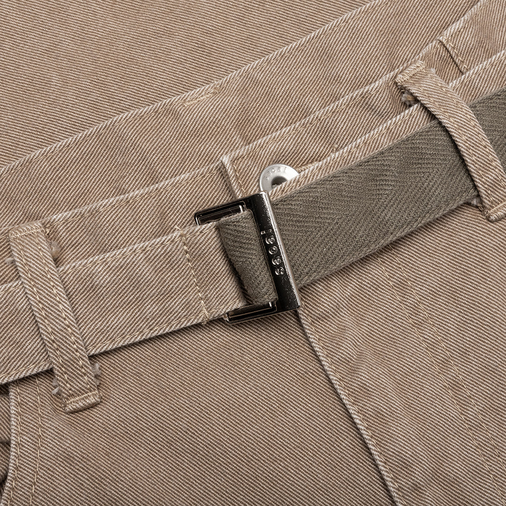 Belted Jeans - Beige