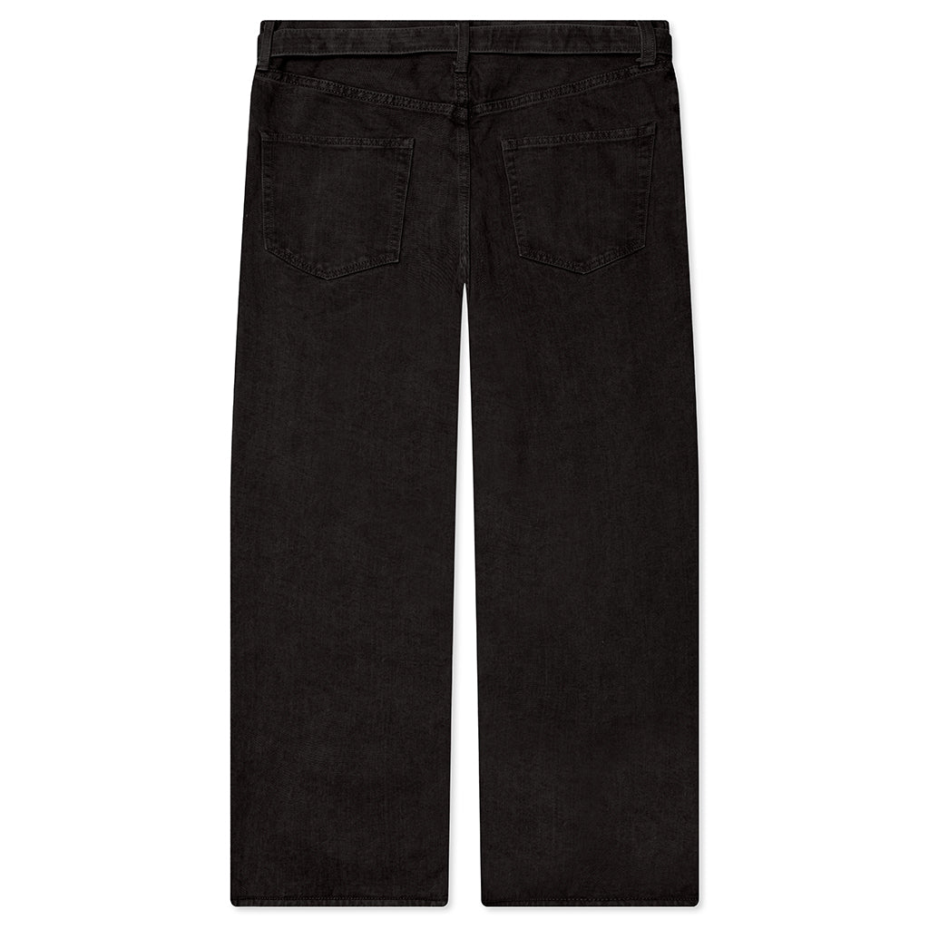 Belted Jeans - Gray