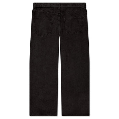 Belted Jeans - Gray