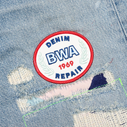 Denim Repair Pants - Indigo