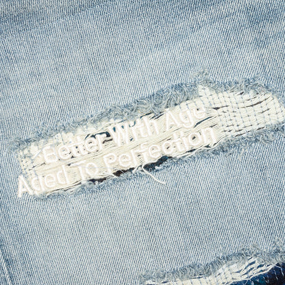 Denim Repair Pants - Indigo