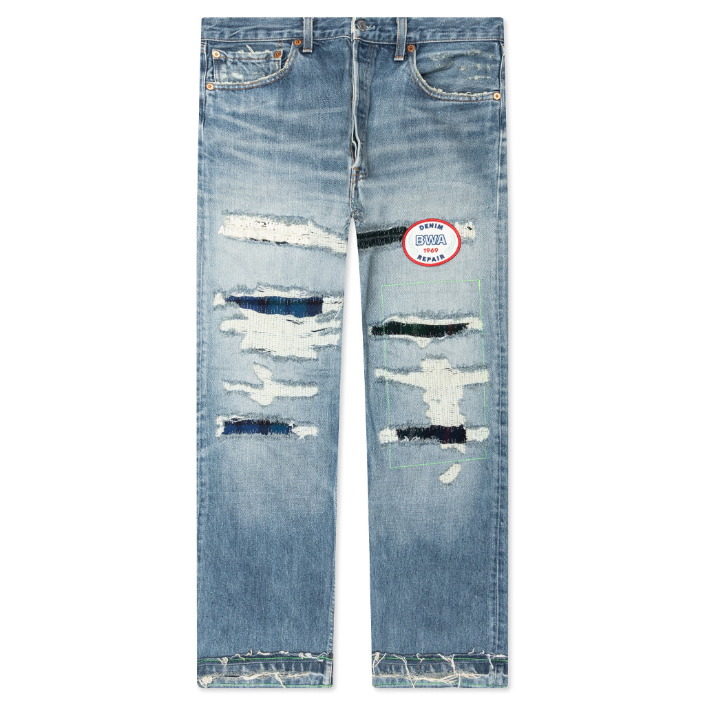 Denim Repair Pants - Indigo