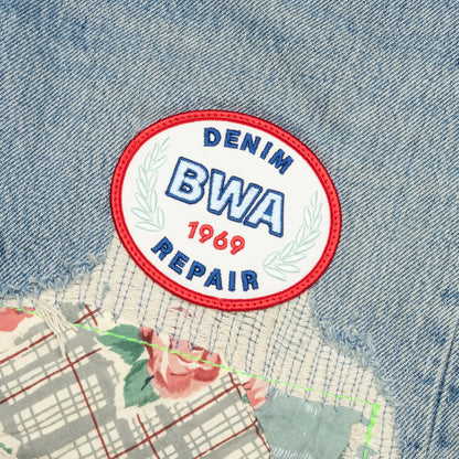 Denim Repair Pants - Indigo