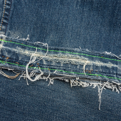 Denim Repair Pants - Indigo