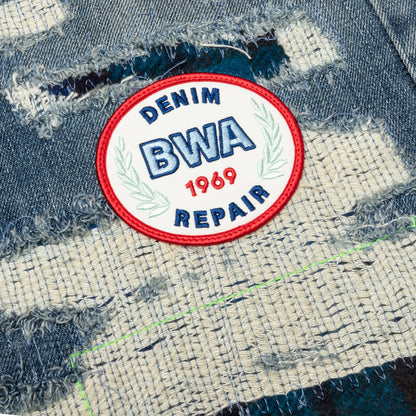 Denim Repair Pants - Indigo
