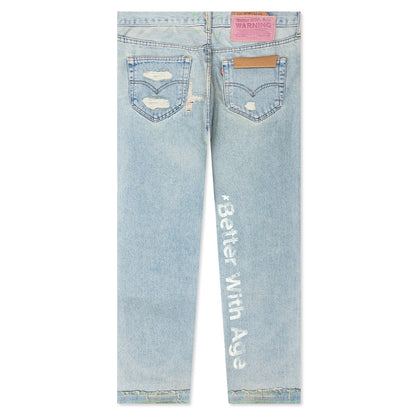 Denim Repair Pants - Indigo
