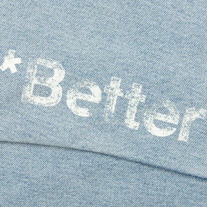 Denim Repair Pants - Indigo