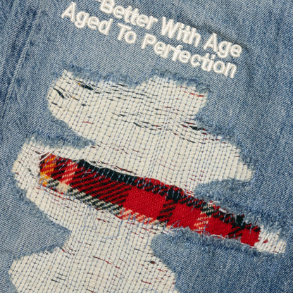 Denim Repair Pants - Indigo