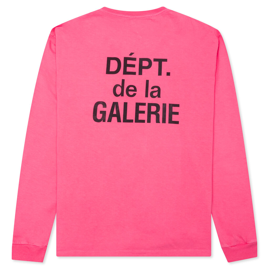 Dept De La Galerie L/S Tee - Salmon