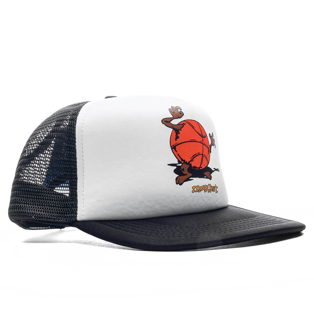 Devil Ball Trucker Hat - Black