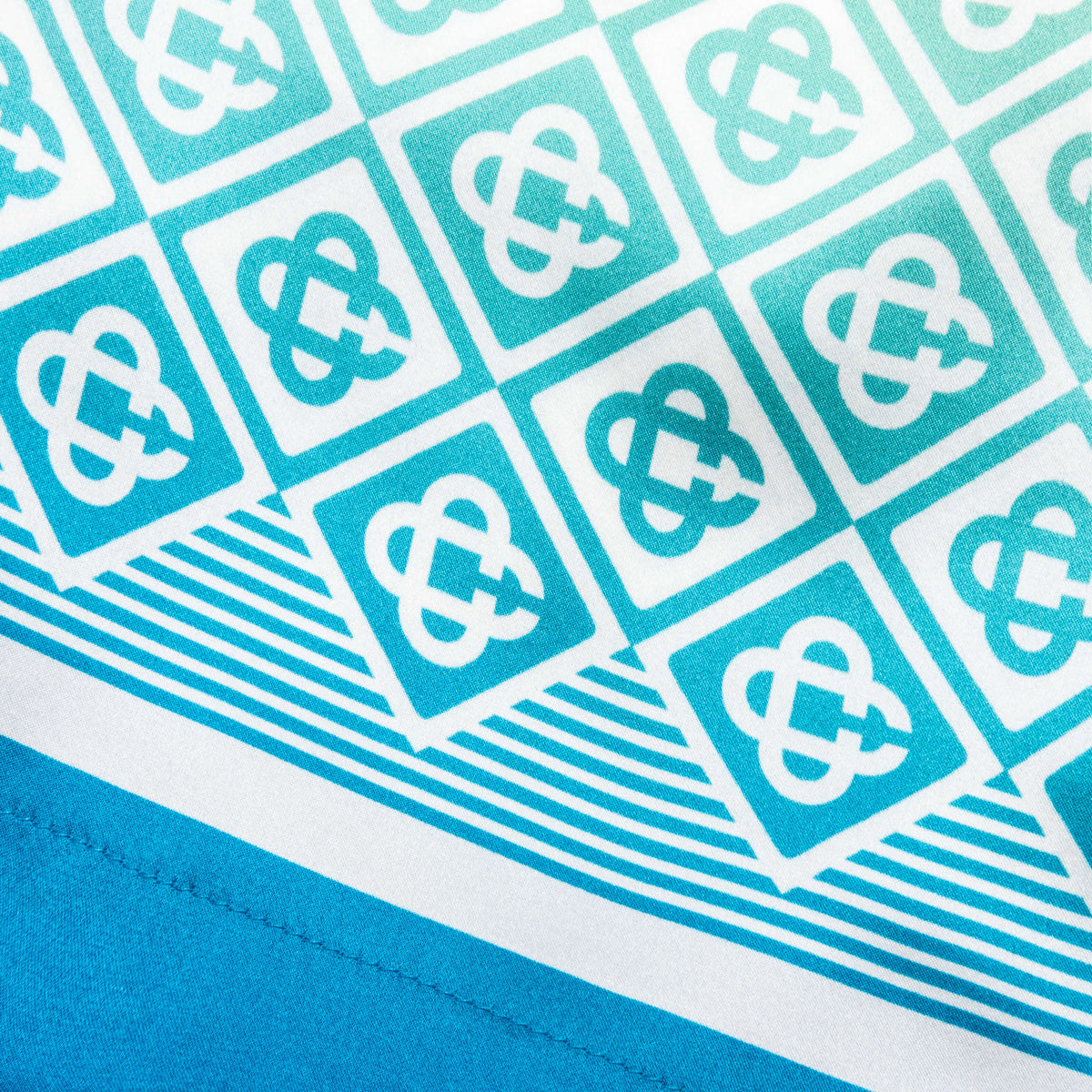 Silk Shorts - Diamond Monogram Degrade