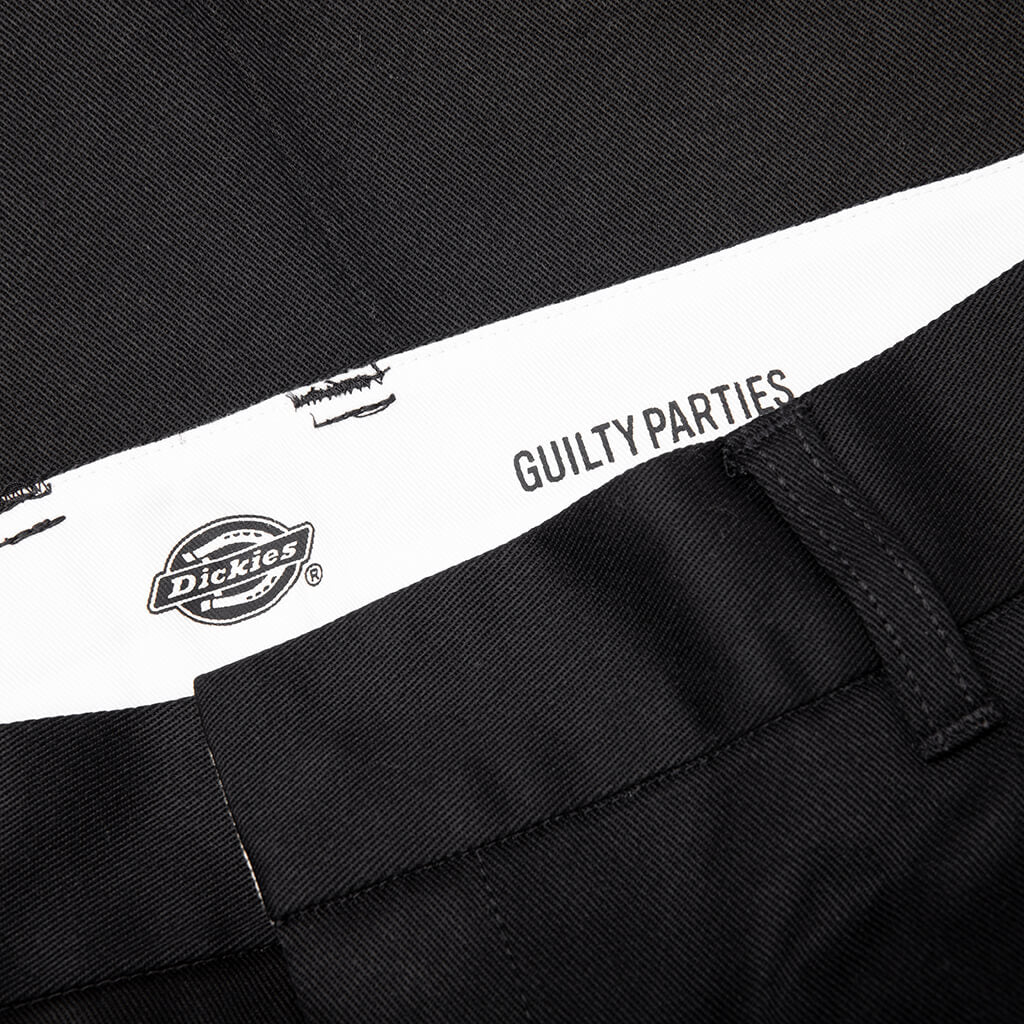 Dickies Pleated Trousers - Black