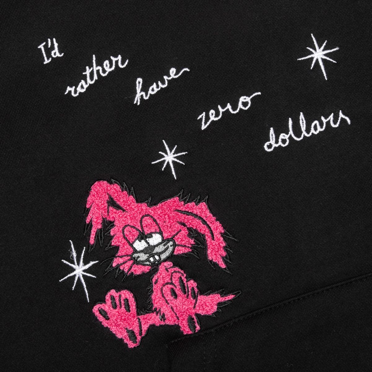 Don’t Worry Hoodie - Black