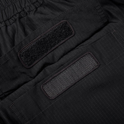 Double Cargo Jumbo Belas Pants - Black