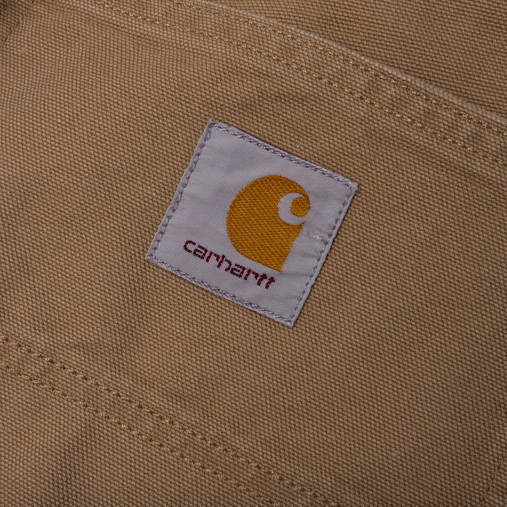 Double Knee Pant Aged Canvas - Peanut