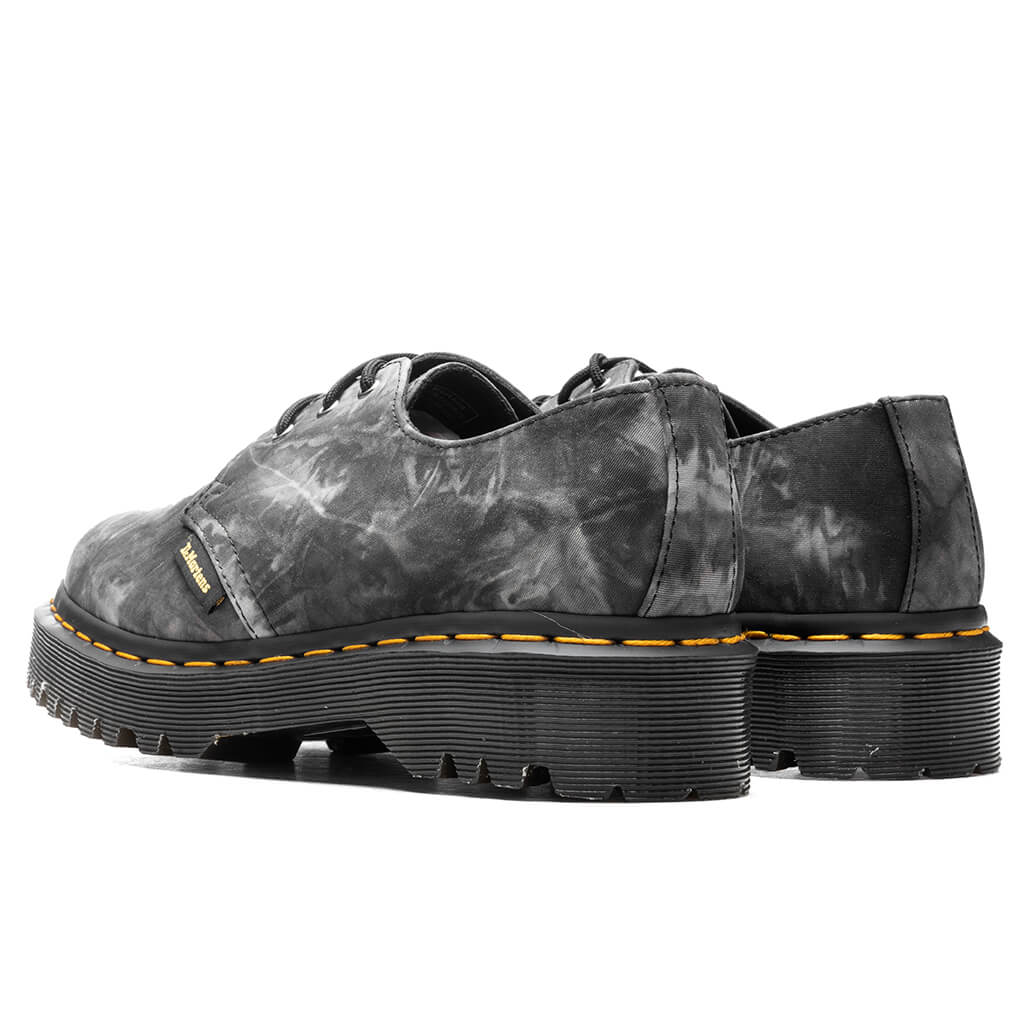 Dr. Martens x Pleasures 1461 Bex - Black/White Tie Dye