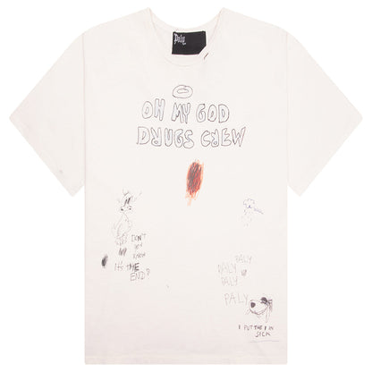 Drugs Crew Tee - Ivory