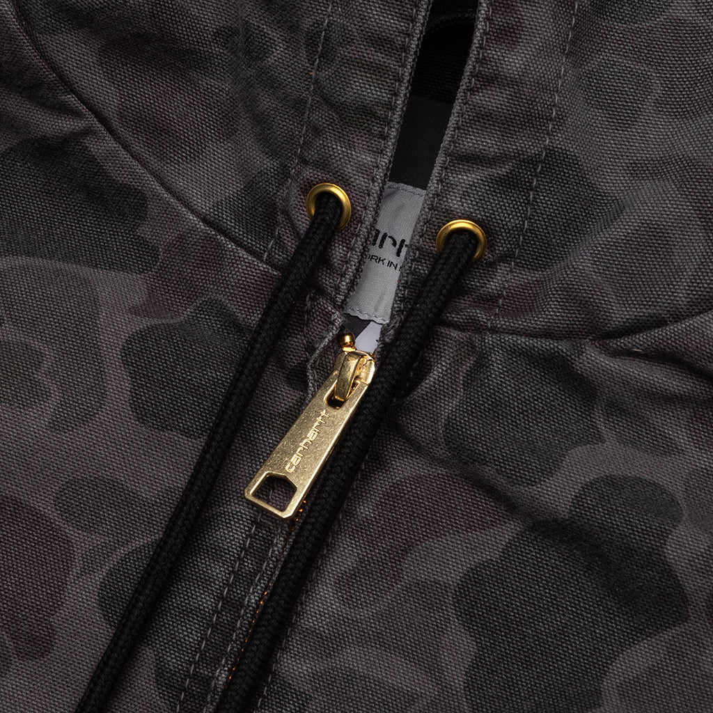 Duck Active Jacket Garment Dyed - Camo Duck Green/Graphite