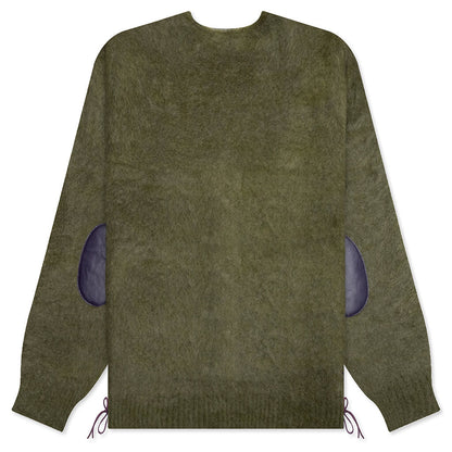 EP Mohair Cardigan - Olive