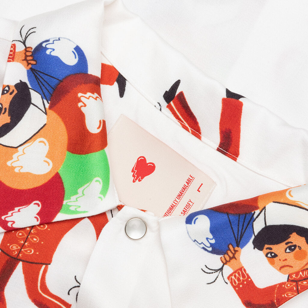 Balloon Boy S/S Shirt - White