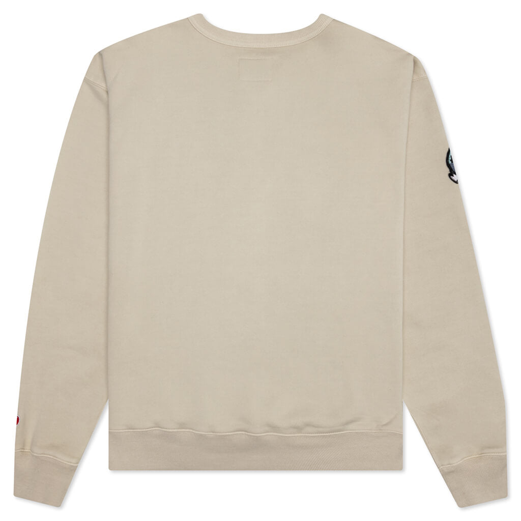 Patches Crewneck - Oatmeal