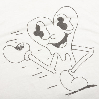 FA Heart L/S Tee - White