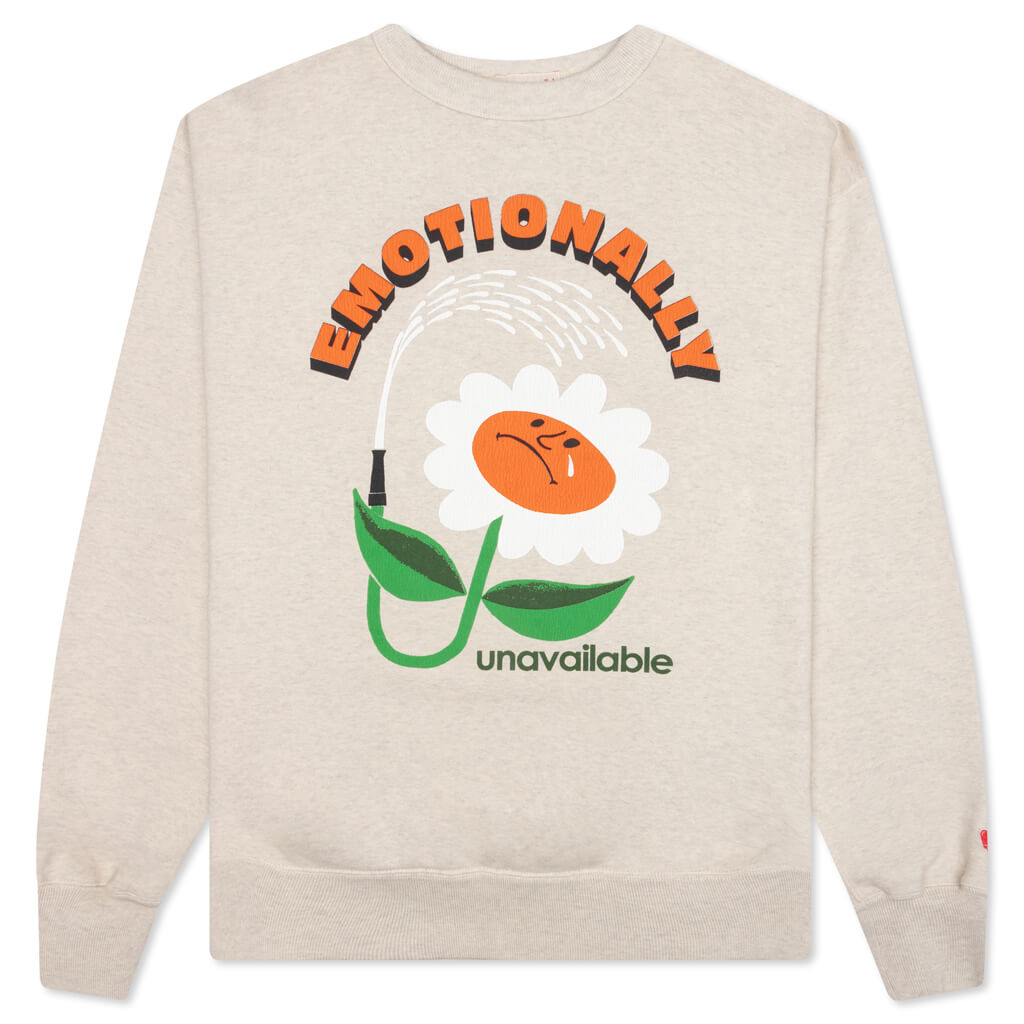 Flower Crewneck - Beige