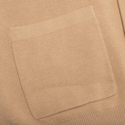 Heart Cardigan - Tan