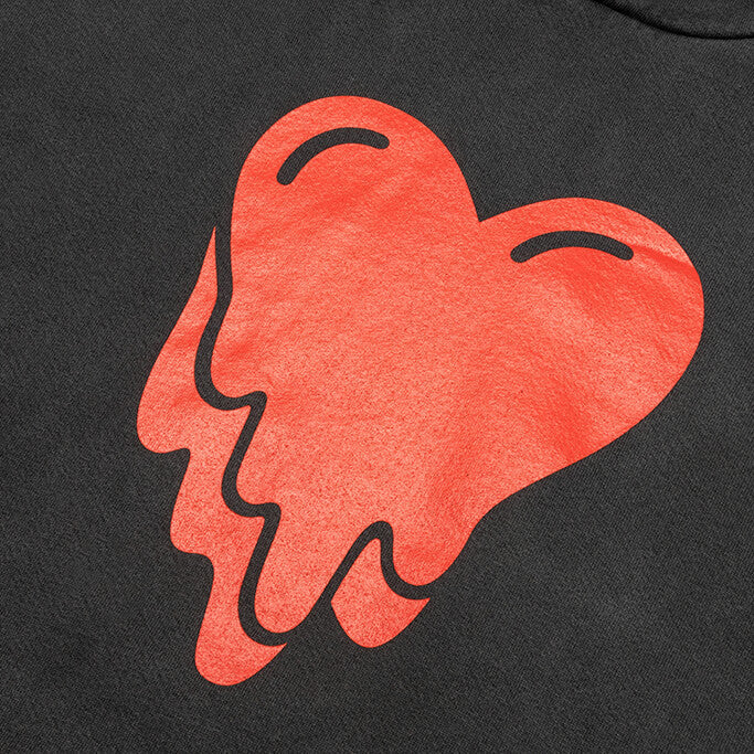 Heart Logo Hoodie - Charcoal