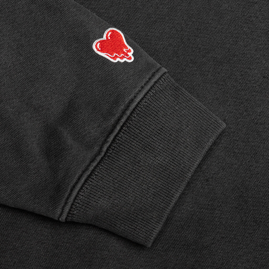 Heart Logo Hoodie - Charcoal