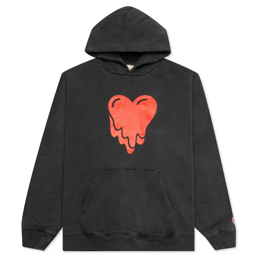 Heart Logo Hoodie - Charcoal