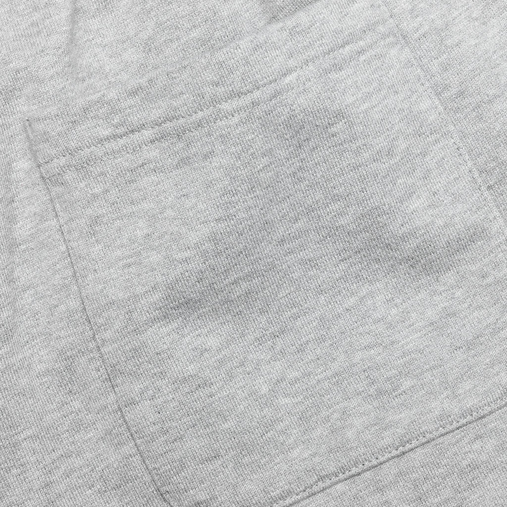 Heart Logo Sweatshort - Heather Grey