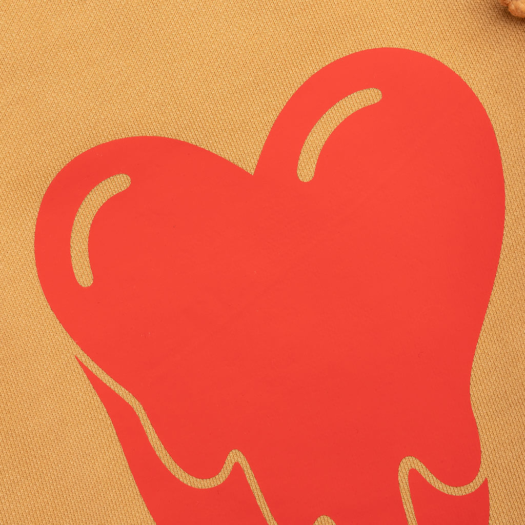 Heart Logo Sweatshort - Tan