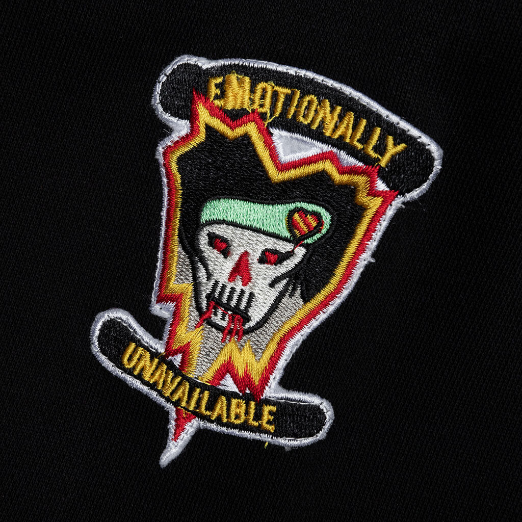 Patches Hoodie - Black