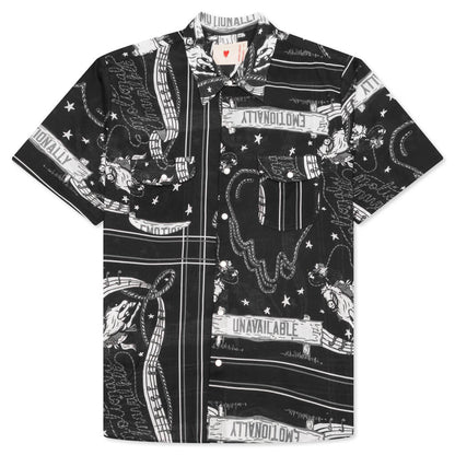 Rodeo Bandana S/S Shirt - Black
