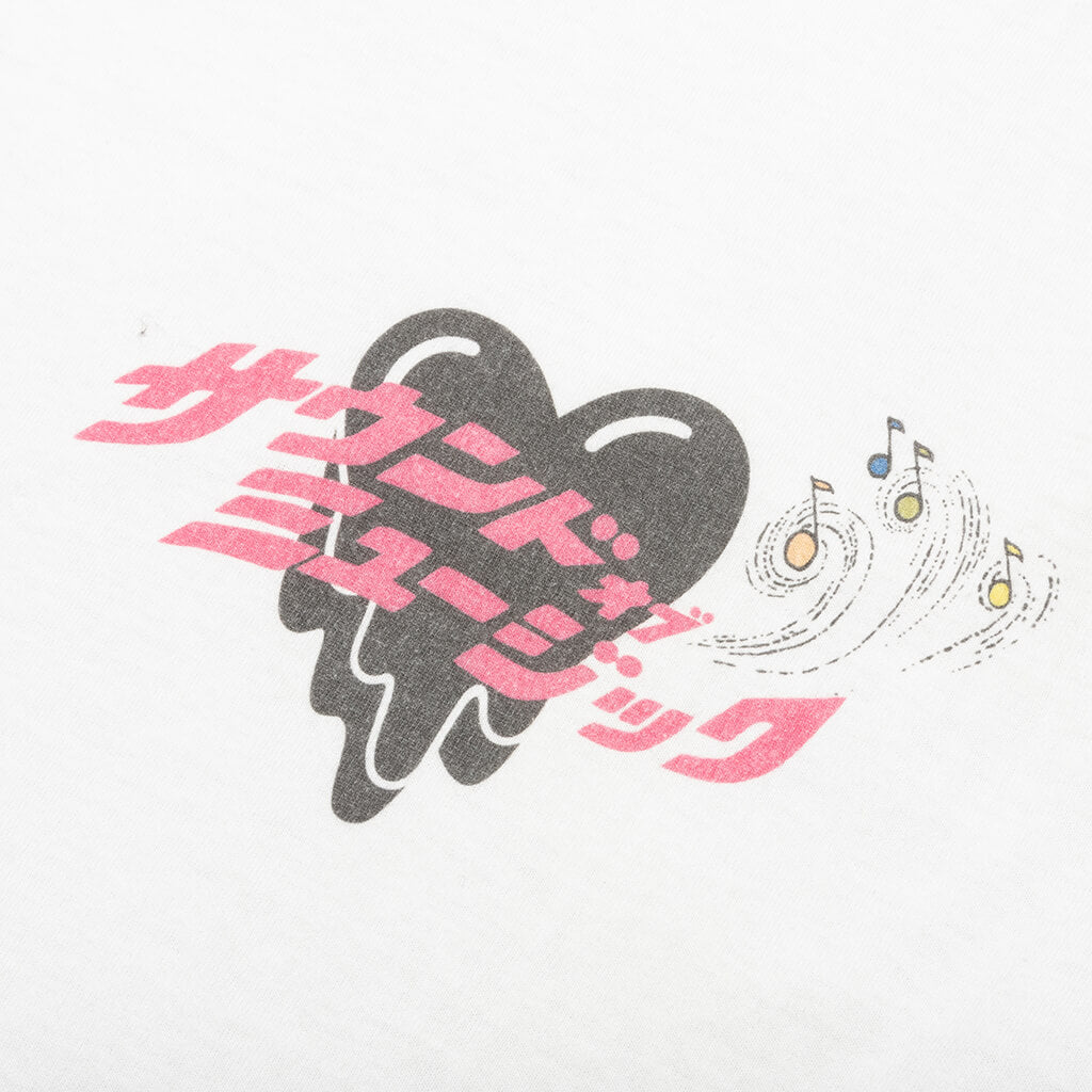 Saddest Sound L/S Tee - White