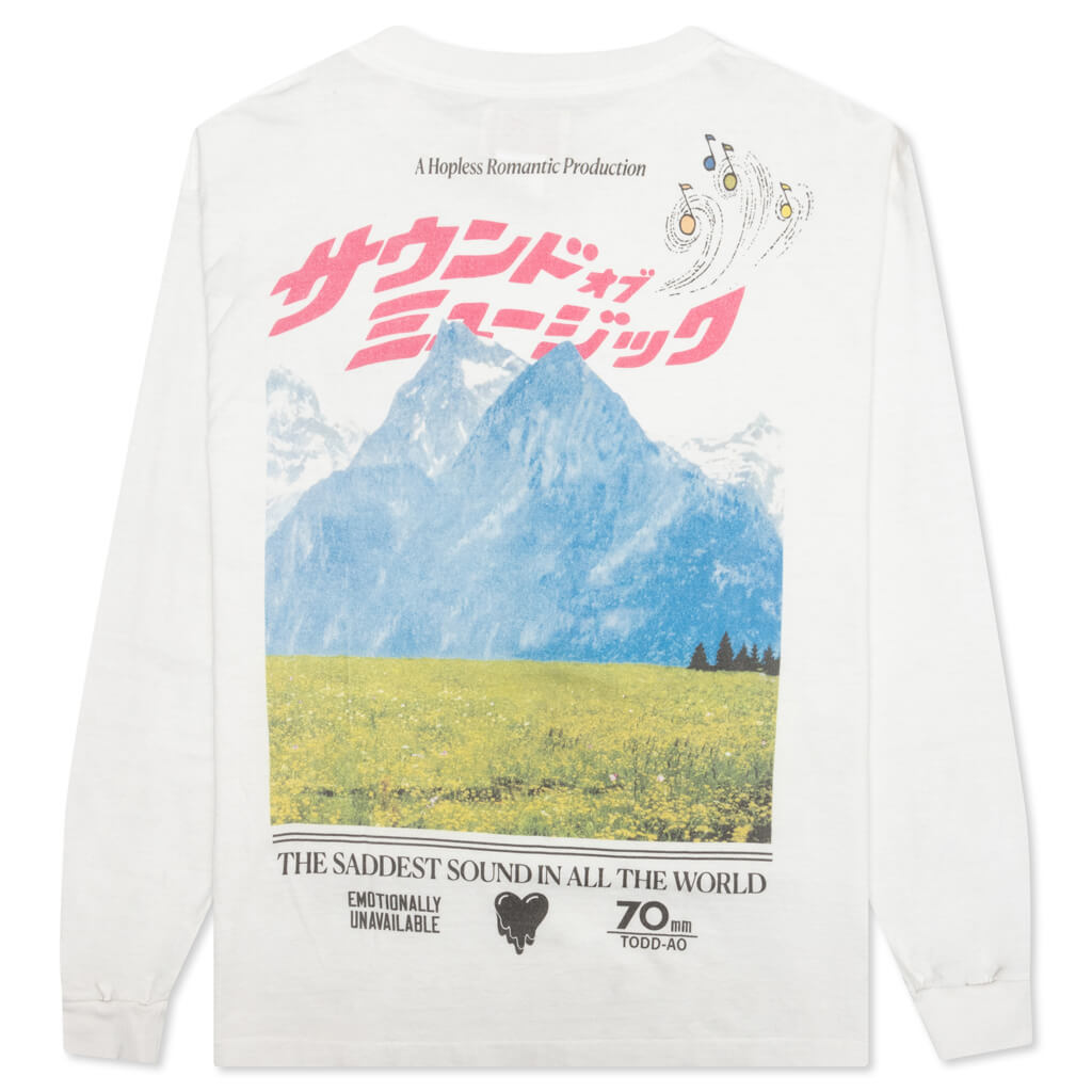 Saddest Sound L/S Tee - White