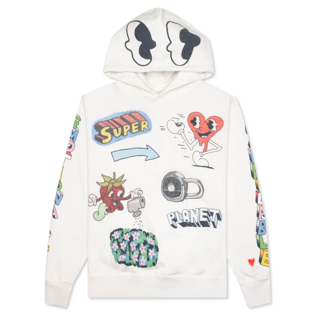 Super Hoodie - White