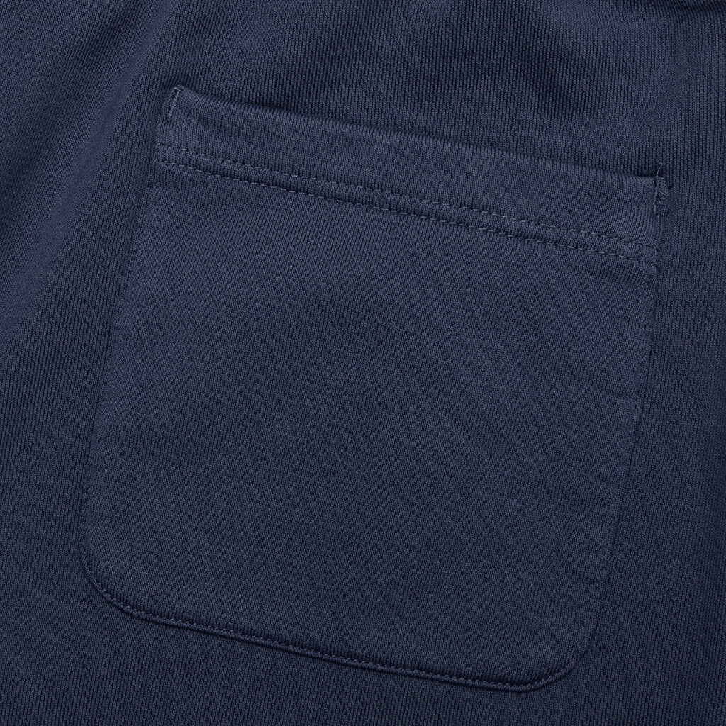 Unavailable Sweat Short - Navy Blue