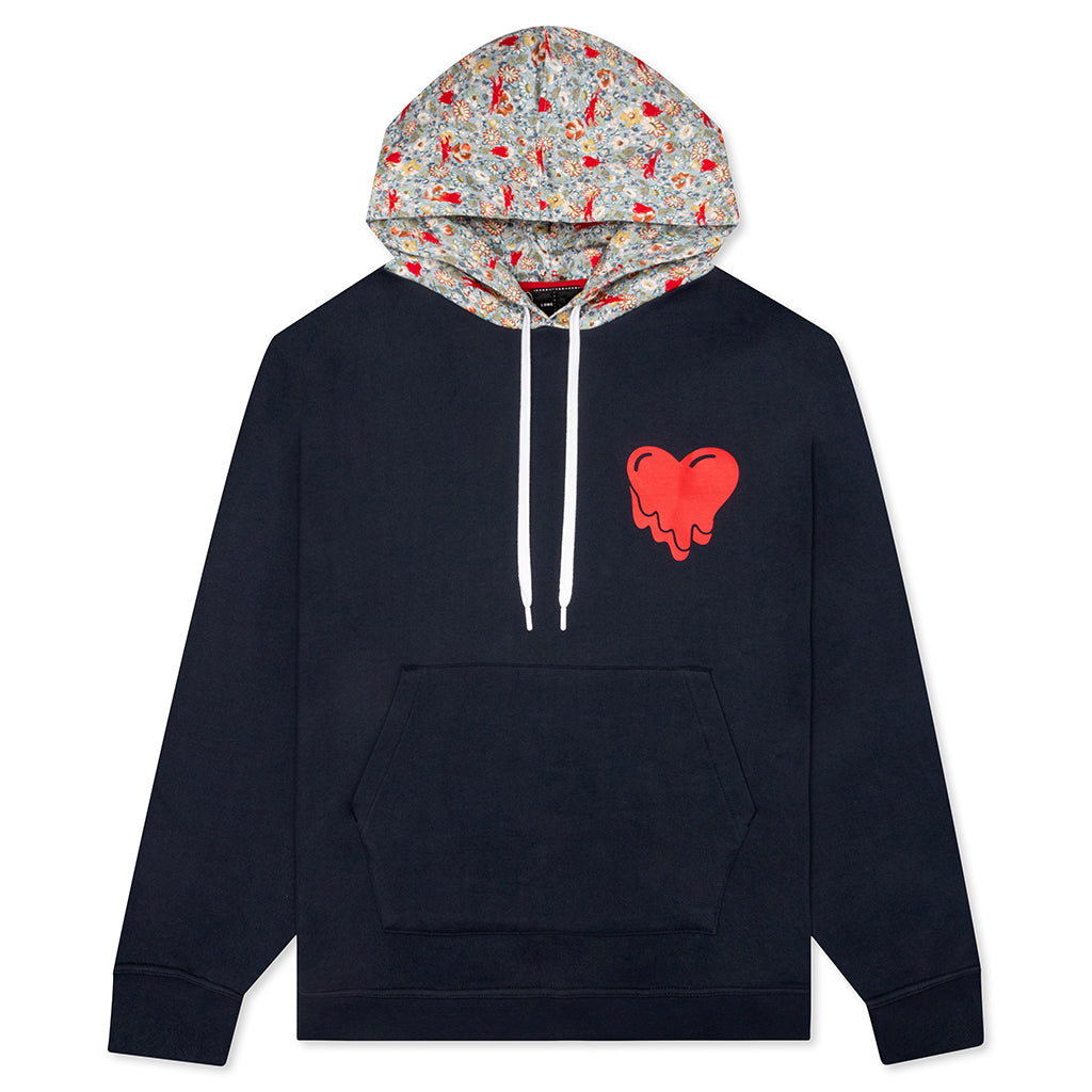 Emotionally Unavailable x Longchamp Sweatshirt Hood Theme EU - Navy