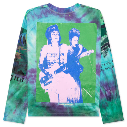Encore Tie Dye Reversible L/S Tee - Multi