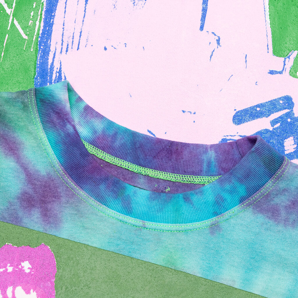 Encore Tie Dye Reversible L/S Tee - Multi