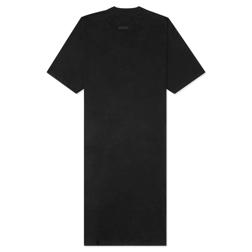Essentials 3/4 Sleeve Dress Women's - Jet Black