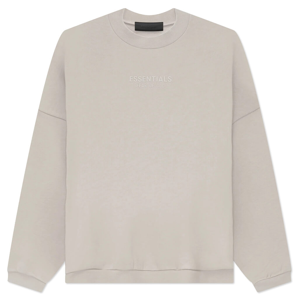 Essentials Crewneck - Silver Cloud