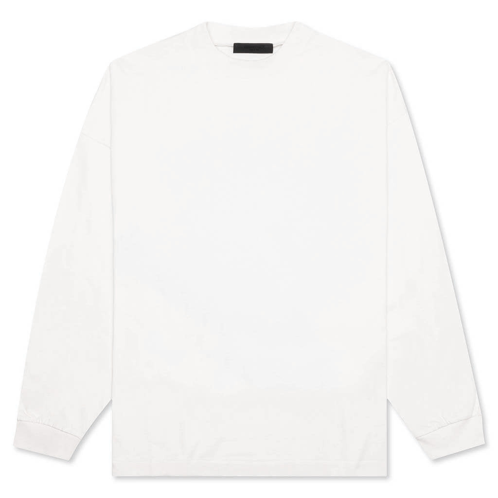Essentials L/S Tee - Cloud Dancer