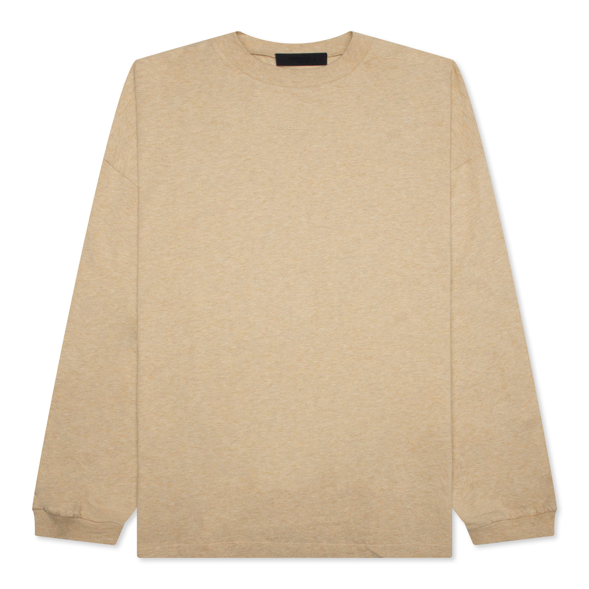 Essentials L/S Tee - Gold Heather